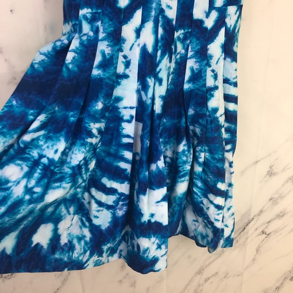 💙SOLD💙Calvin Klein Tie Dye Fit & Flare Dress - Picture 5 of 6